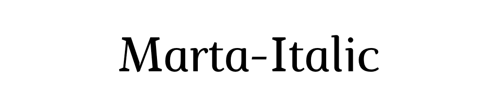 Marta-Italic