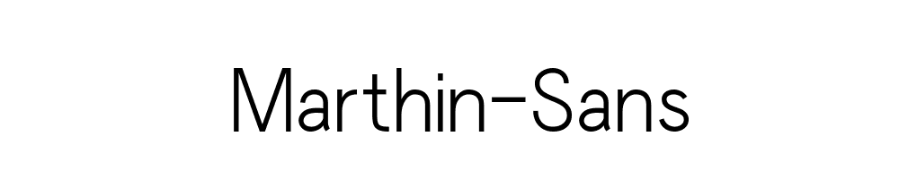 Marthin-Sans