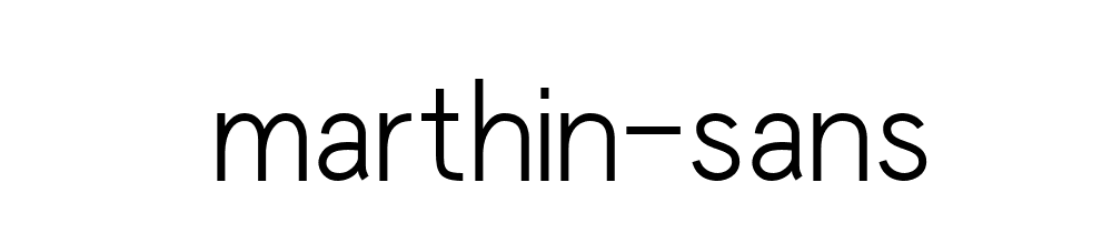 Marthin Sans