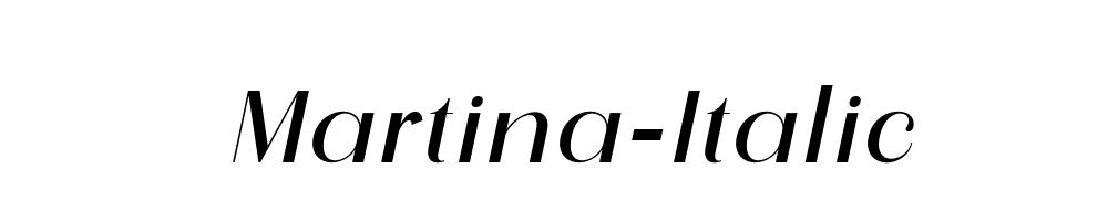 Martina-Italic