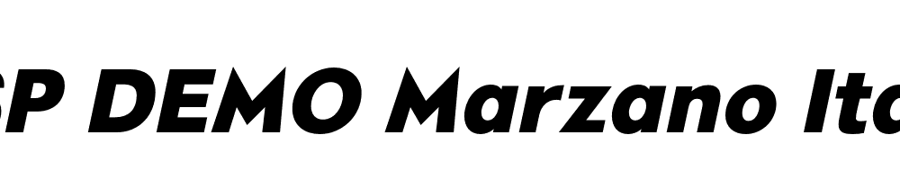 FSP DEMO Marzano Italic