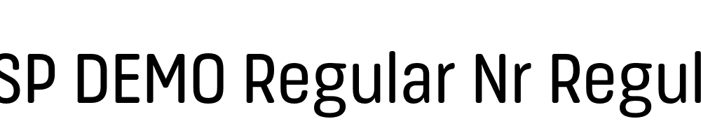 FSP DEMO Regular Nr Regular
