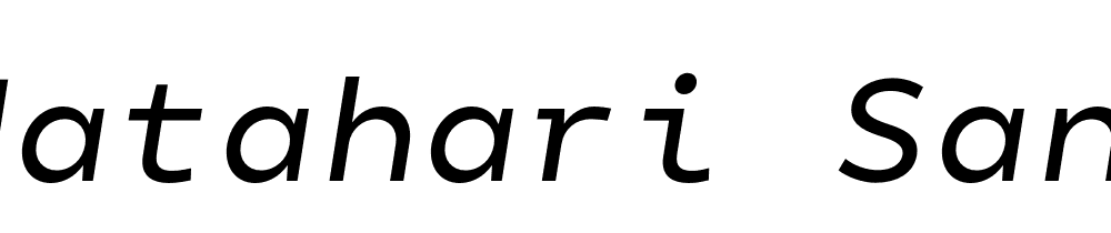 Matahari Sans