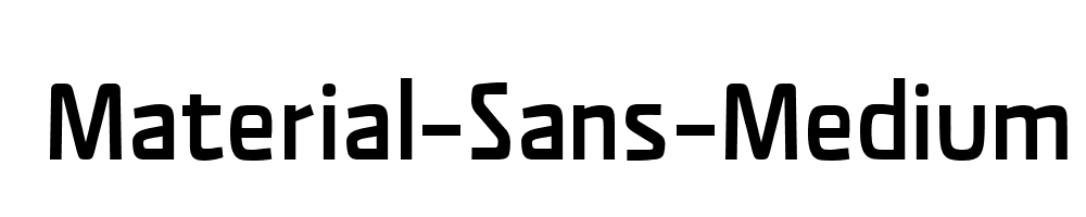 Material-Sans-Medium