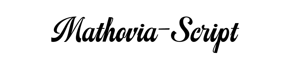 Mathovia-Script