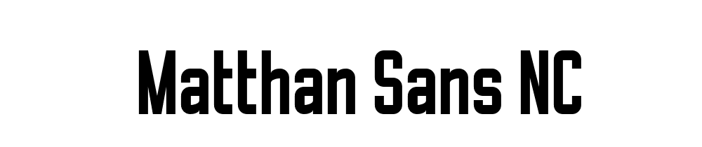 Matthan Sans Nc