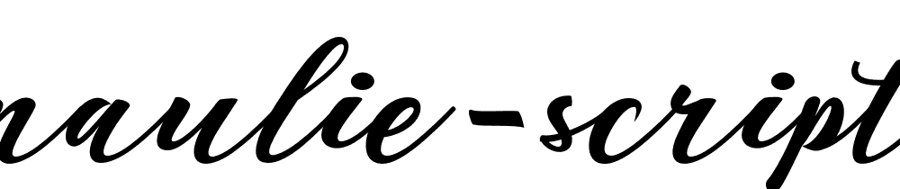 Maulie Script