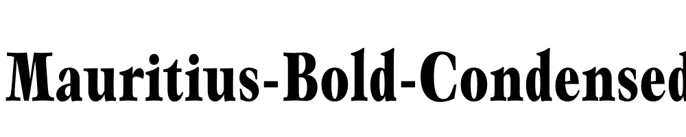 Mauritius-Bold-Condensed