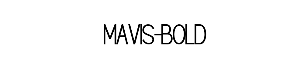 MAVIS-Bold