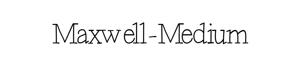 Maxwell-Medium