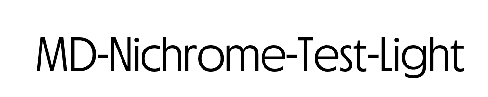 MD-Nichrome-Test-Light