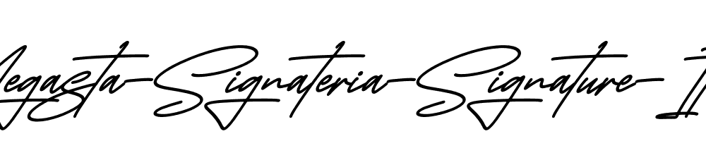 Megasta-Signateria-Signature-Italic