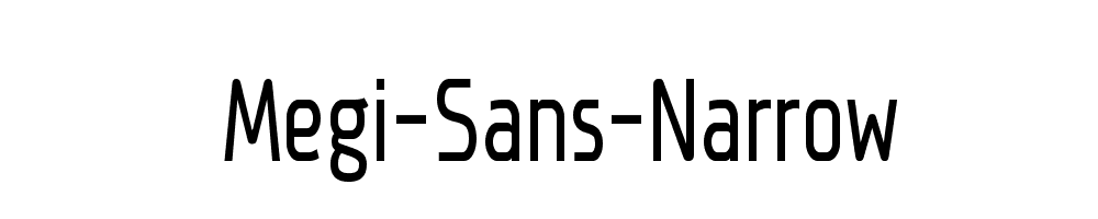 Megi-Sans-Narrow