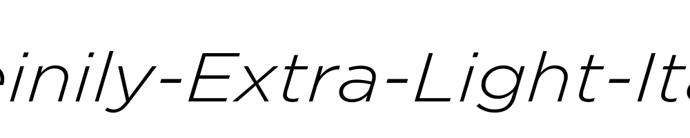 Meinily-Extra-Light-Italic