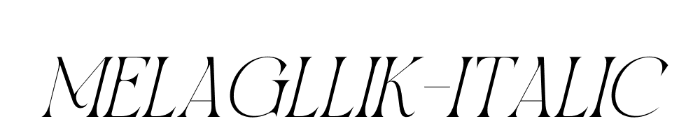 MELAGLLIK-ITALIC