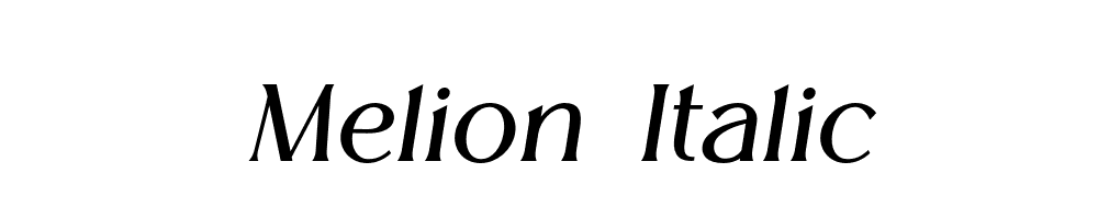 Melion-Italic