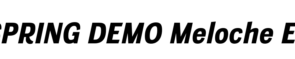  DEMO Meloche Eb Italic