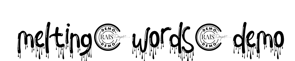 Melting Words Demo