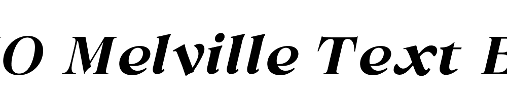 FSP DEMO Melville Text Bold Italic