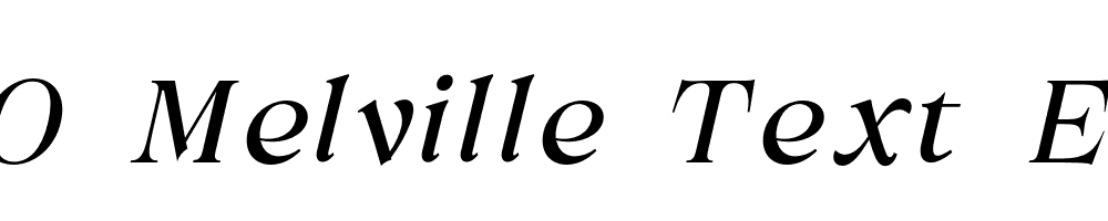 FSP DEMO Melville Text ExtLt Italic