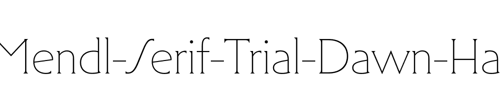 Mendl-Serif-Trial-Dawn-Hair