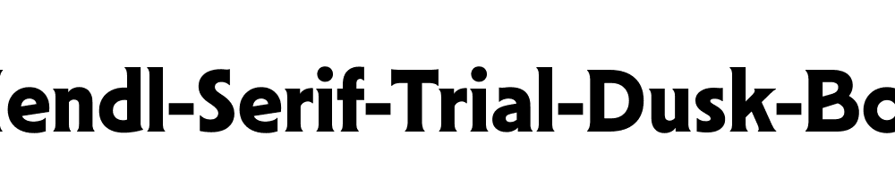 Mendl-Serif-Trial-Dusk-Bold