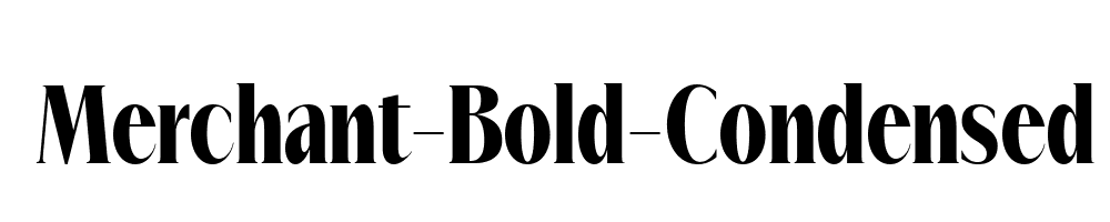 Merchant-Bold-Condensed