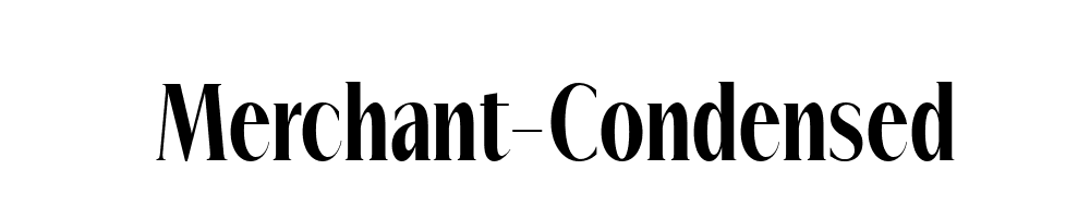 Merchant-Condensed