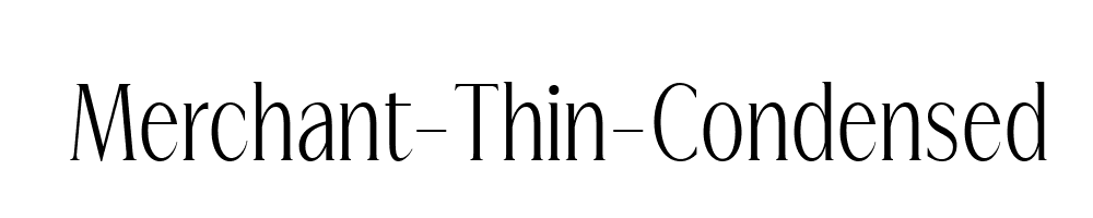 Merchant-Thin-Condensed