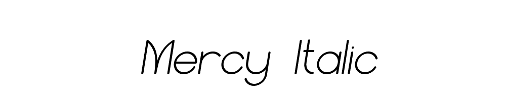 Mercy-Italic