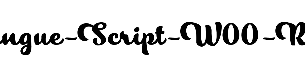 Merengue-Script-W00-Regular