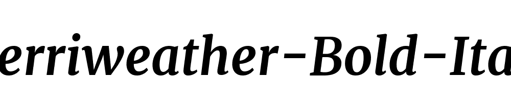 Merriweather-Bold-Italic