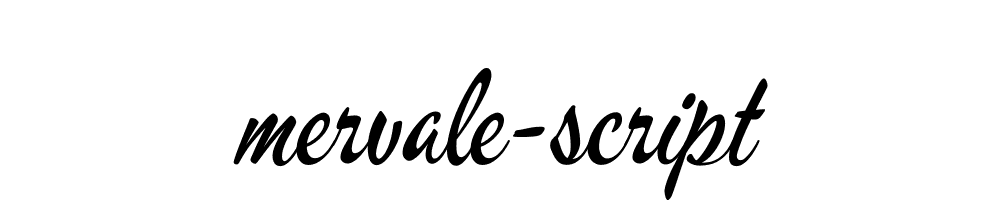 Mervale Script