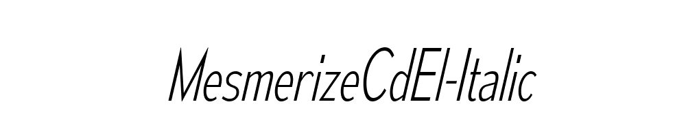 MesmerizeCdEl-Italic