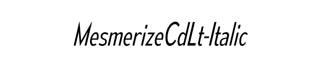 MesmerizeCdLt-Italic