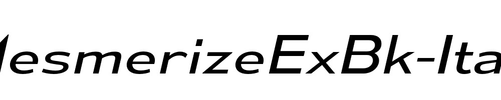 MesmerizeExBk-Italic