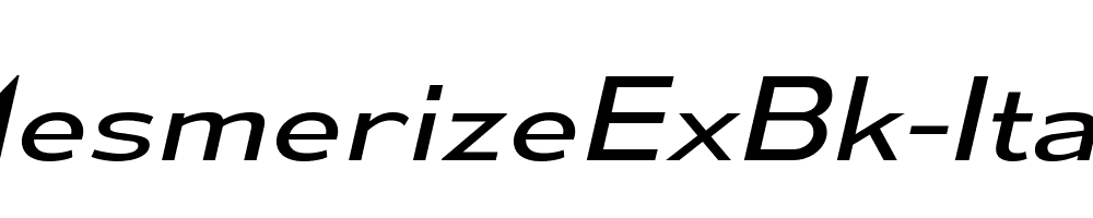 MesmerizeExBk-Italic