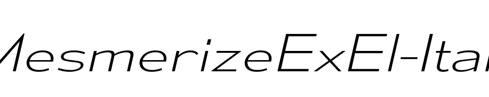 MesmerizeExEl-Italic