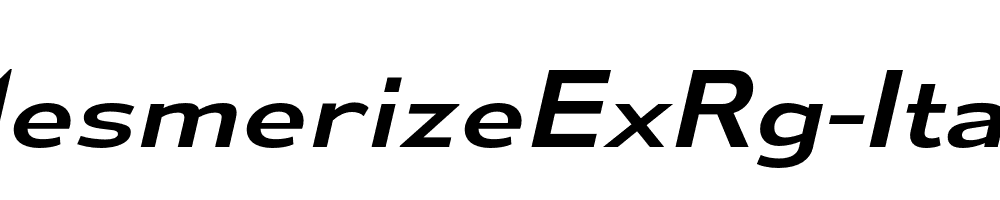 MesmerizeExRg-Italic