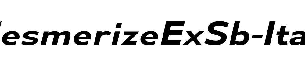 MesmerizeExSb-Italic