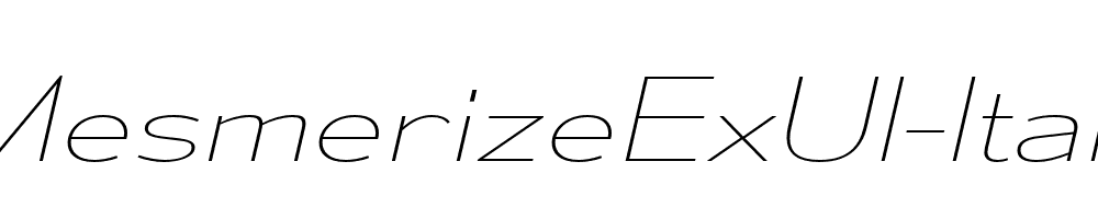 MesmerizeExUl-Italic