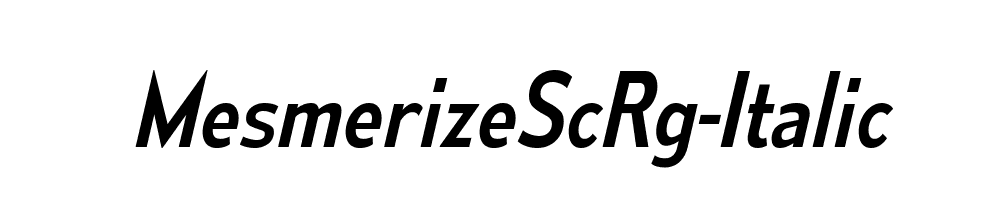 MesmerizeScRg-Italic