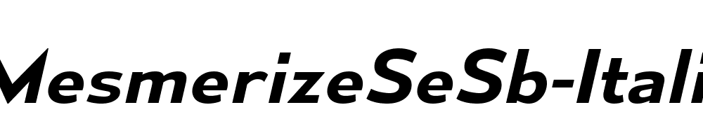 MesmerizeSeSb-Italic