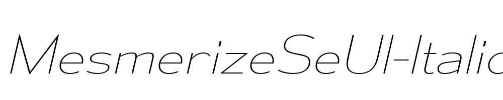 MesmerizeSeUl-Italic