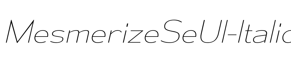 MesmerizeSeUl-Italic