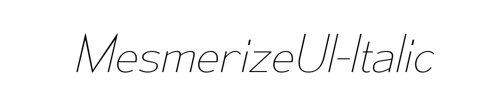 MesmerizeUl-Italic