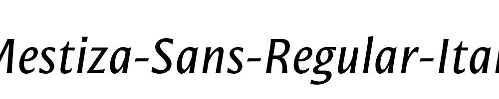 Mestiza-Sans-Regular-Italic