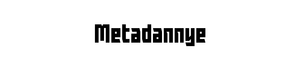 Metadannye