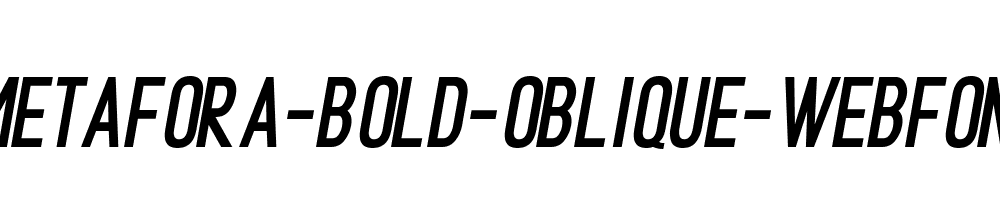 metafora-bold-oblique-webfont