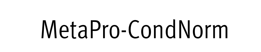 MetaPro-CondNorm